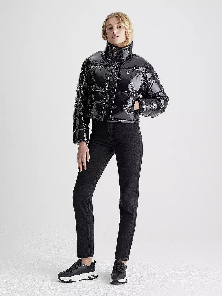 CALVIN KLEIN JEANS Steppjacke schwarz
