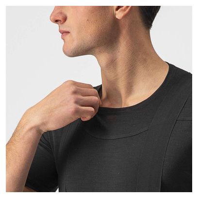 Sous-Maillot Manches Courtes Castelli Bandito Wool Noir