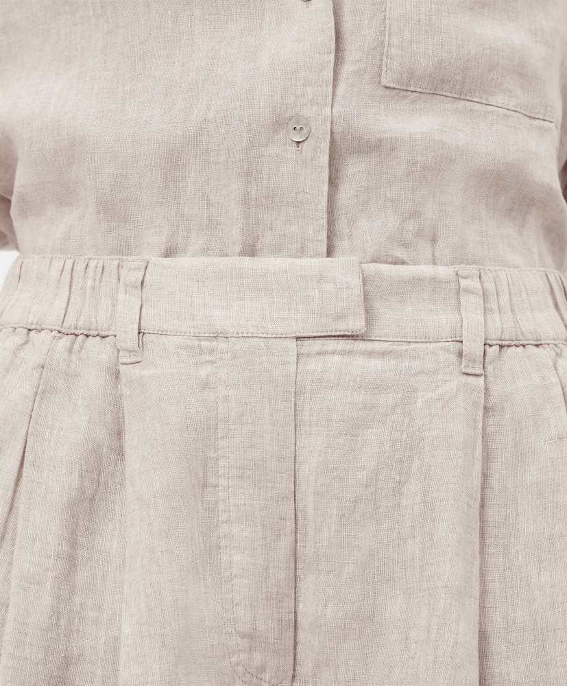 Bermudas 100% linho