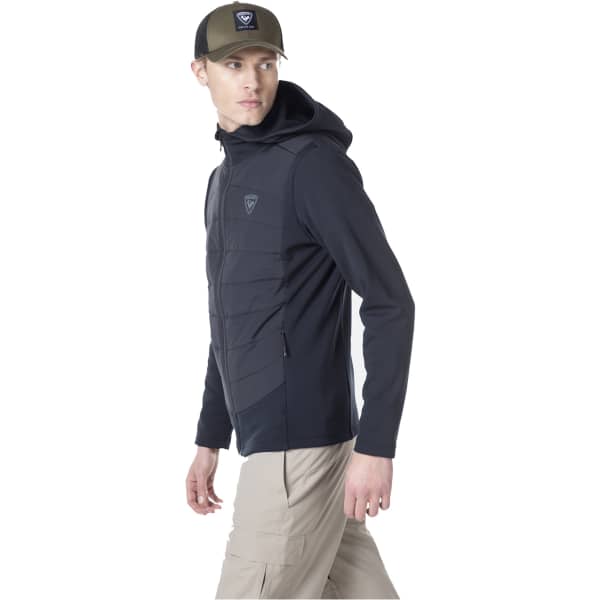 Veste polaire ROSSIGNOL CLASSIQUE HYBRID CLIM M BLACK