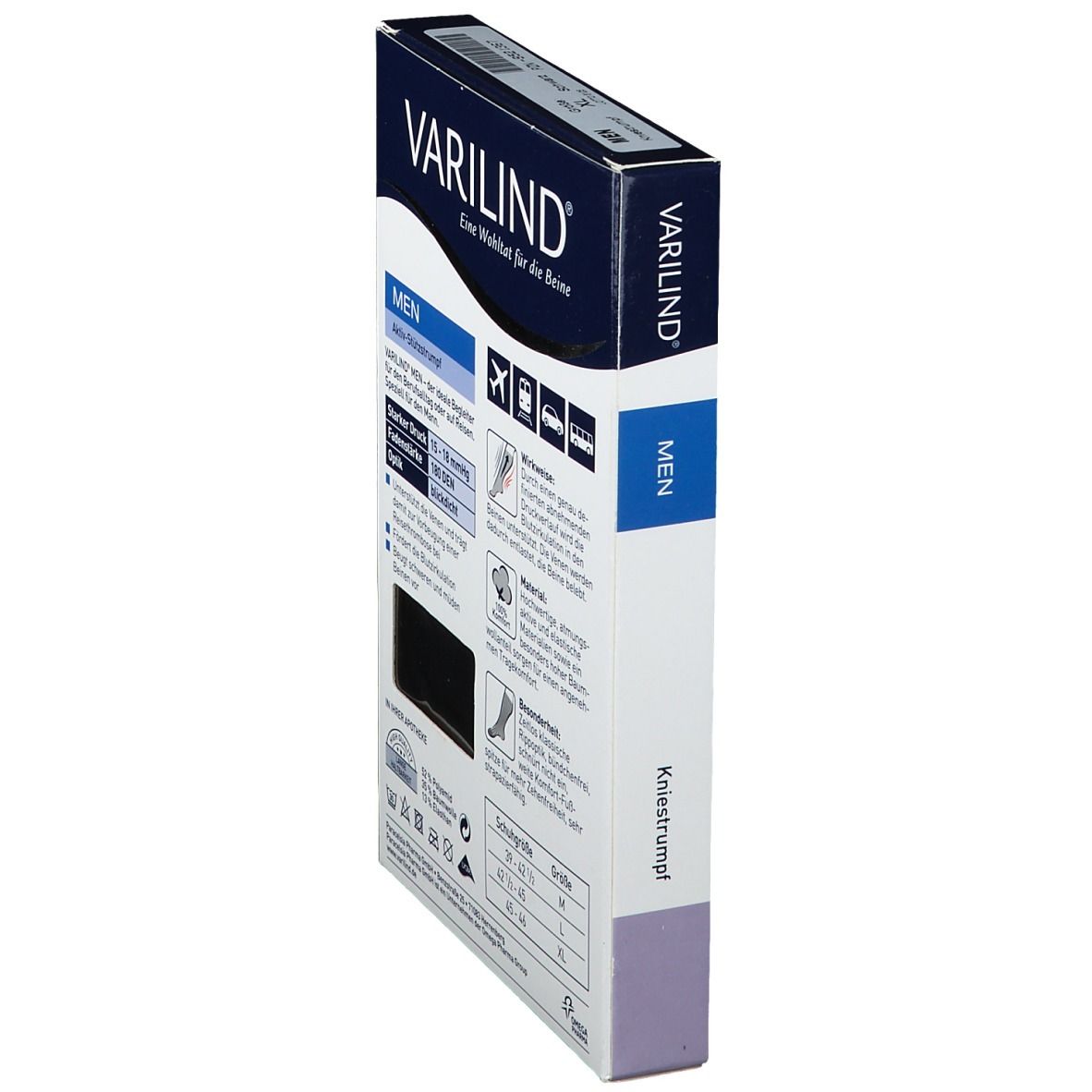 VARILIND® Men 180 DEN Gr. XL schwarz