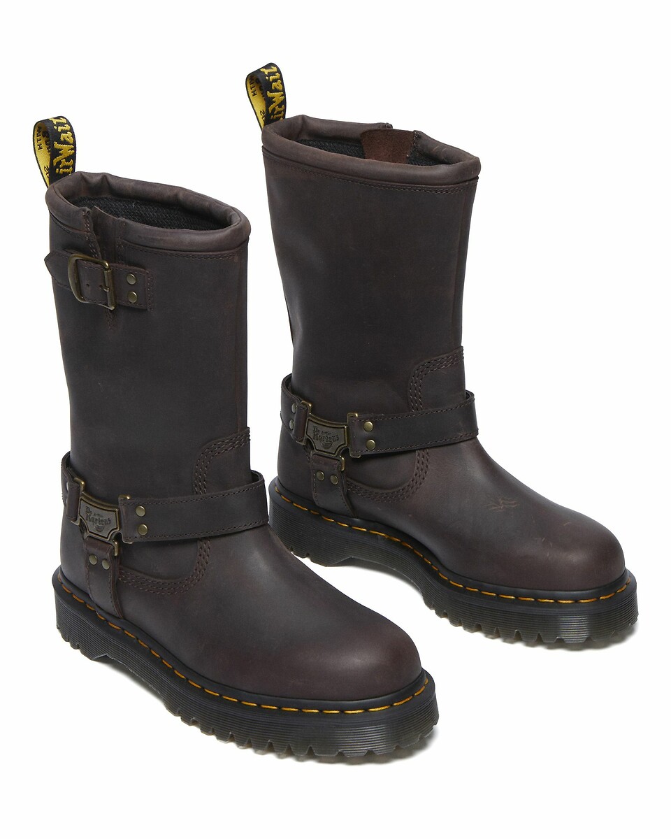DR. MARTENS<br>Botas de couro Anistone Hi