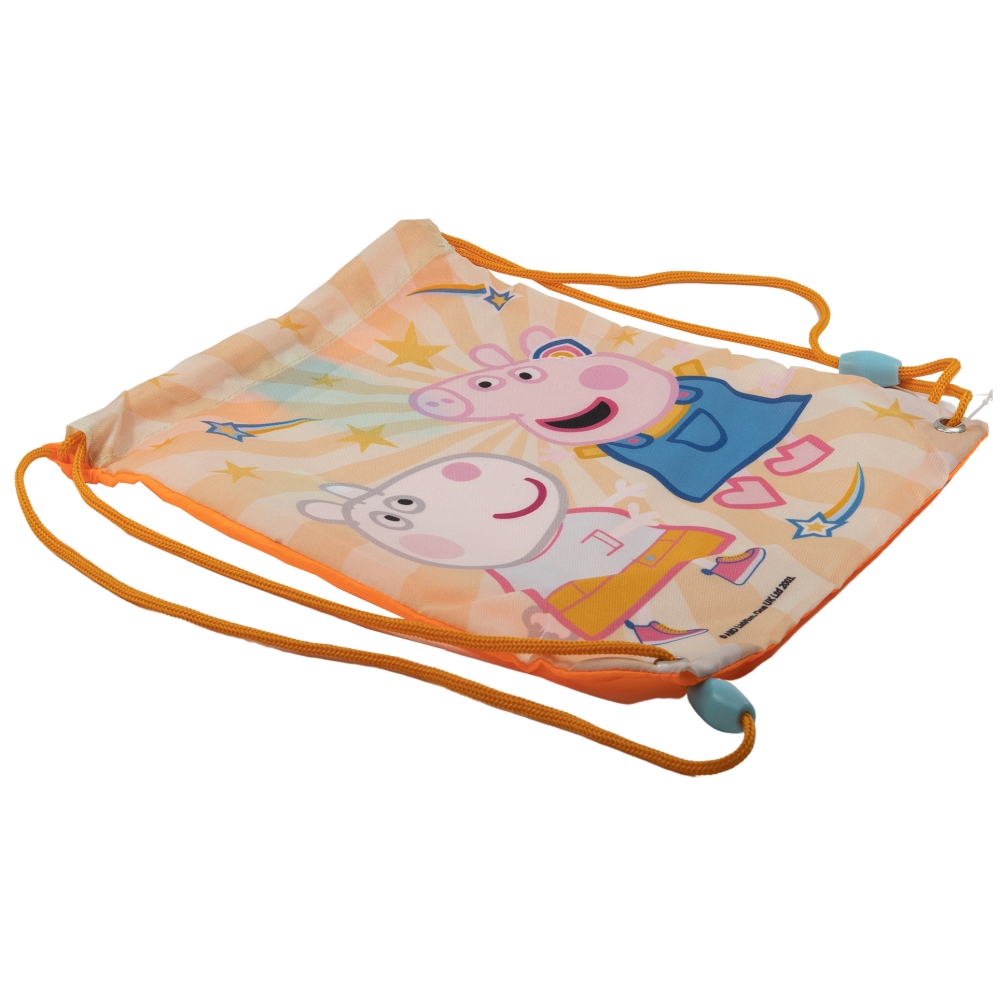 Saco para lanches Peppa Pig 25x30 cm