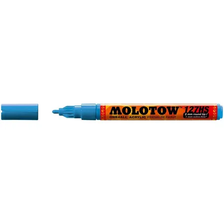 Molotow Permanentmarker ONE4ALL 127 HS, nachfüllbar, 2 mm, schockblau