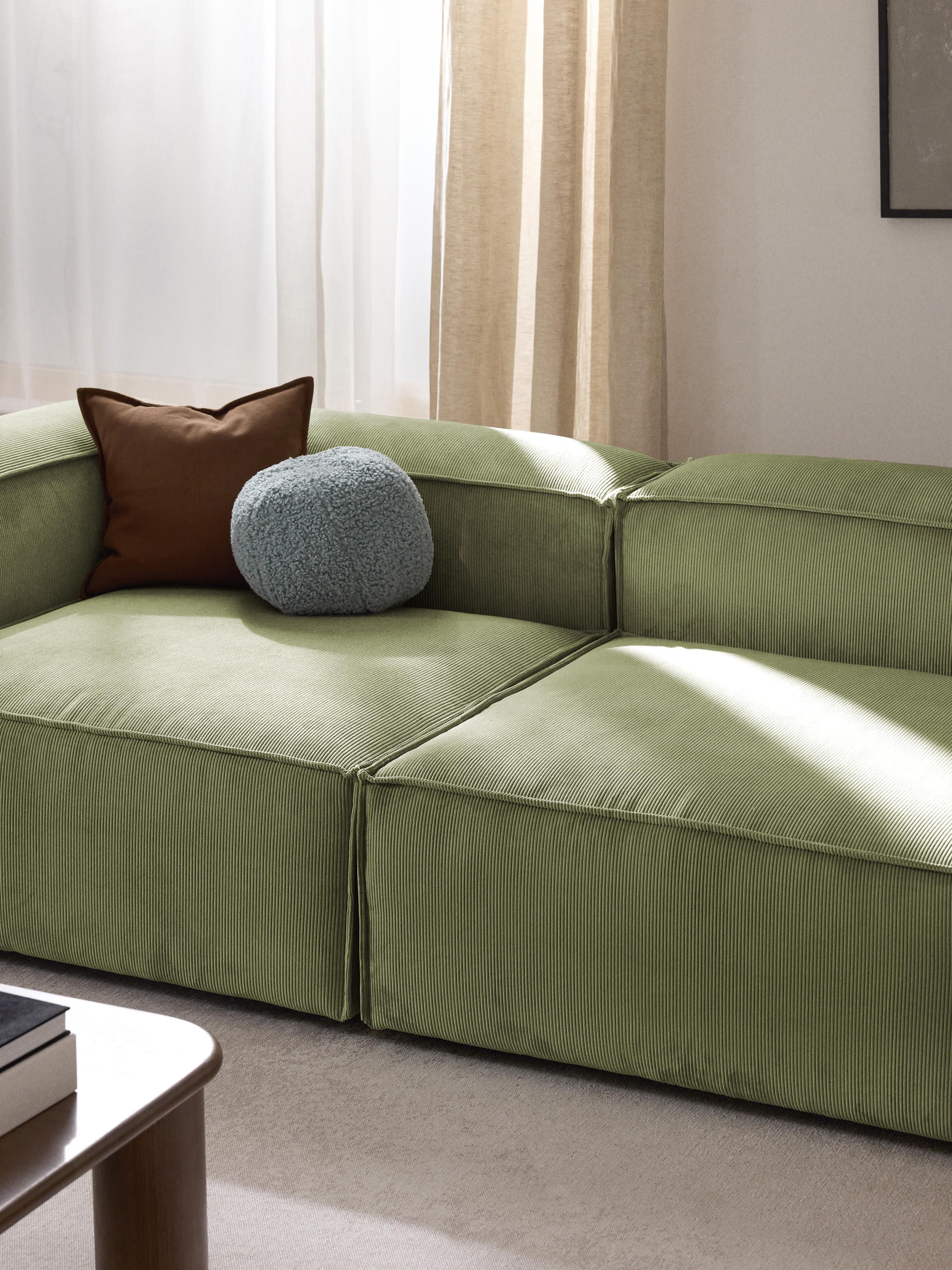 Modulaire XL chaise longue Lennon van corduroy