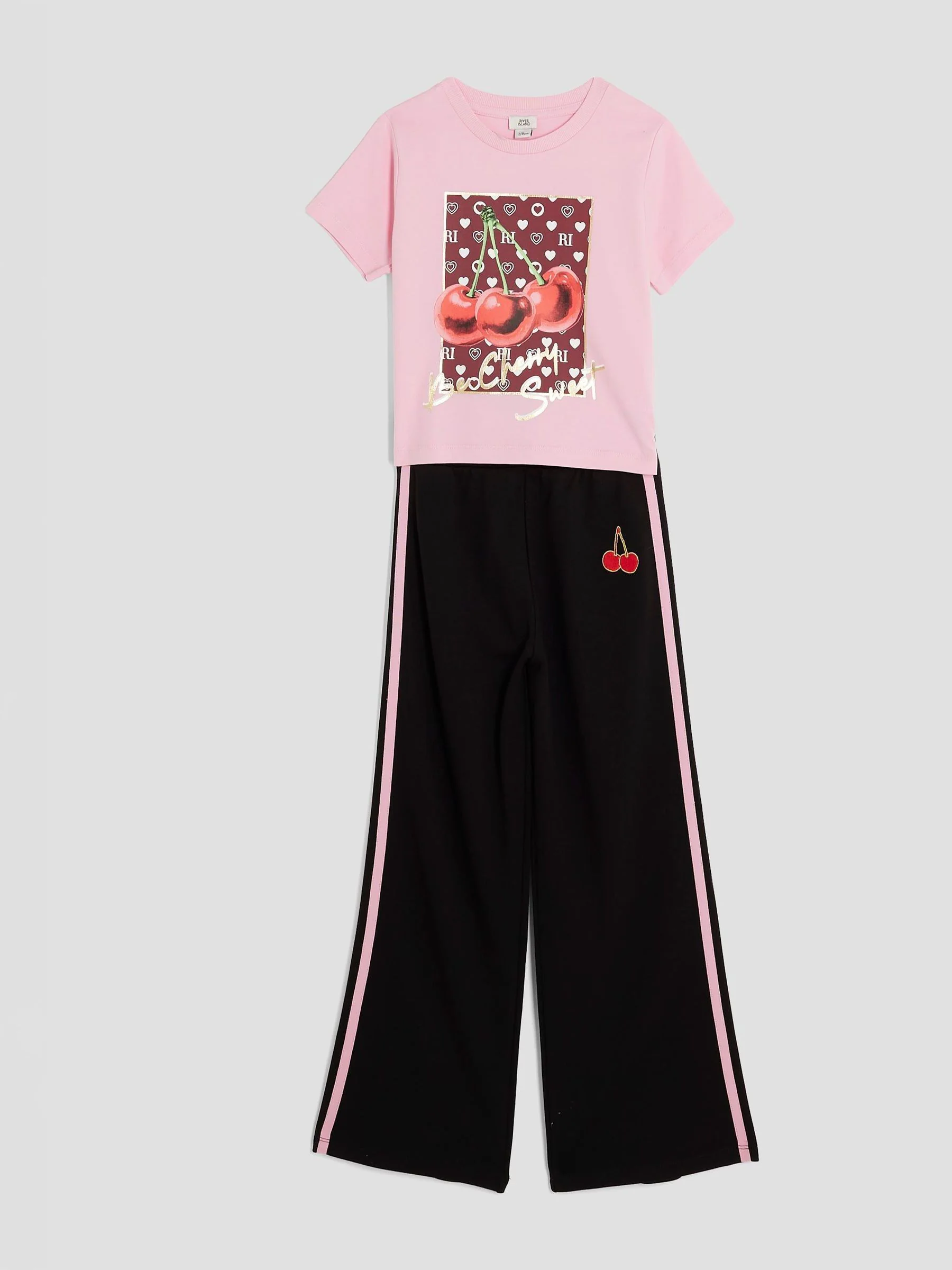 River Island Girls Tracksuit Set