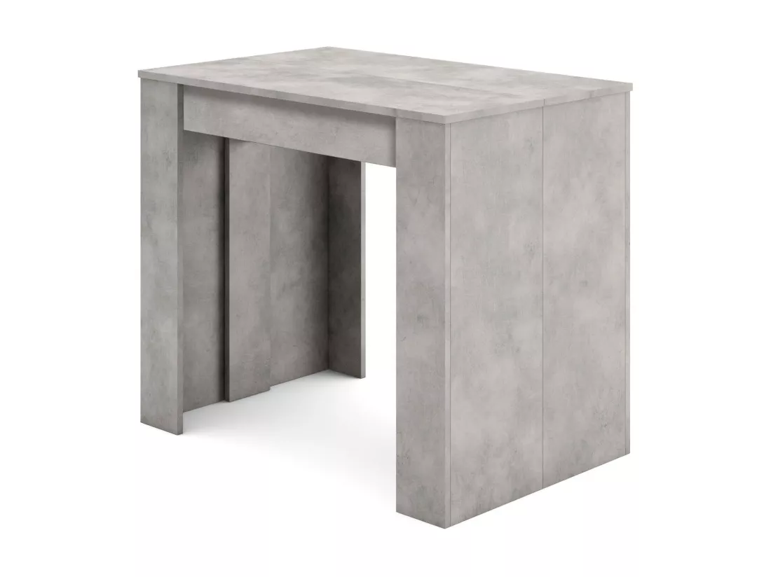 Table console extensible, 220, Pour 10 personnes, Table à Manger, Ciment