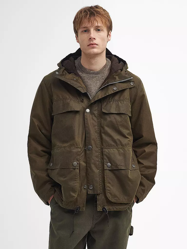BARBOUR Jacke DURHAM olive