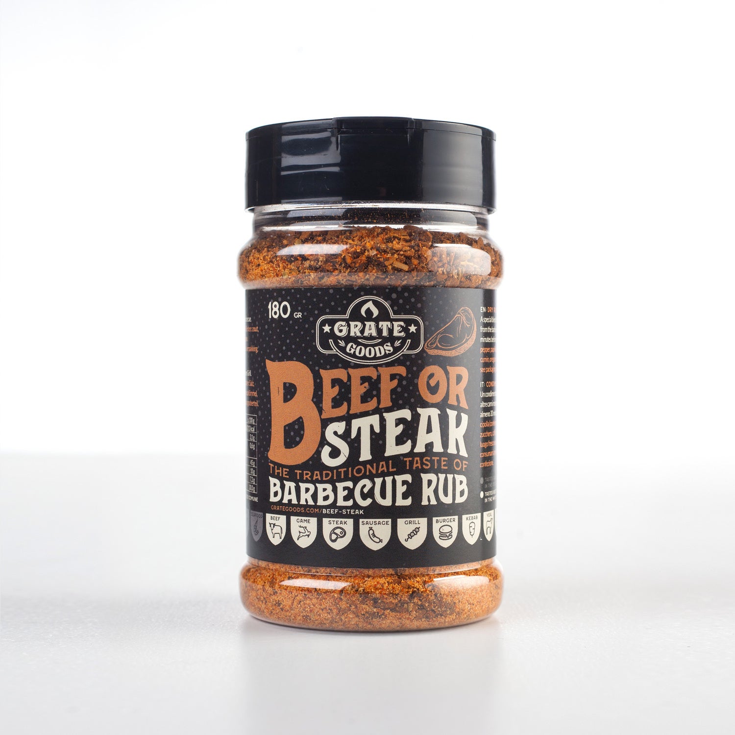 Grate Goods kruiden beef or steak rub 180 gr