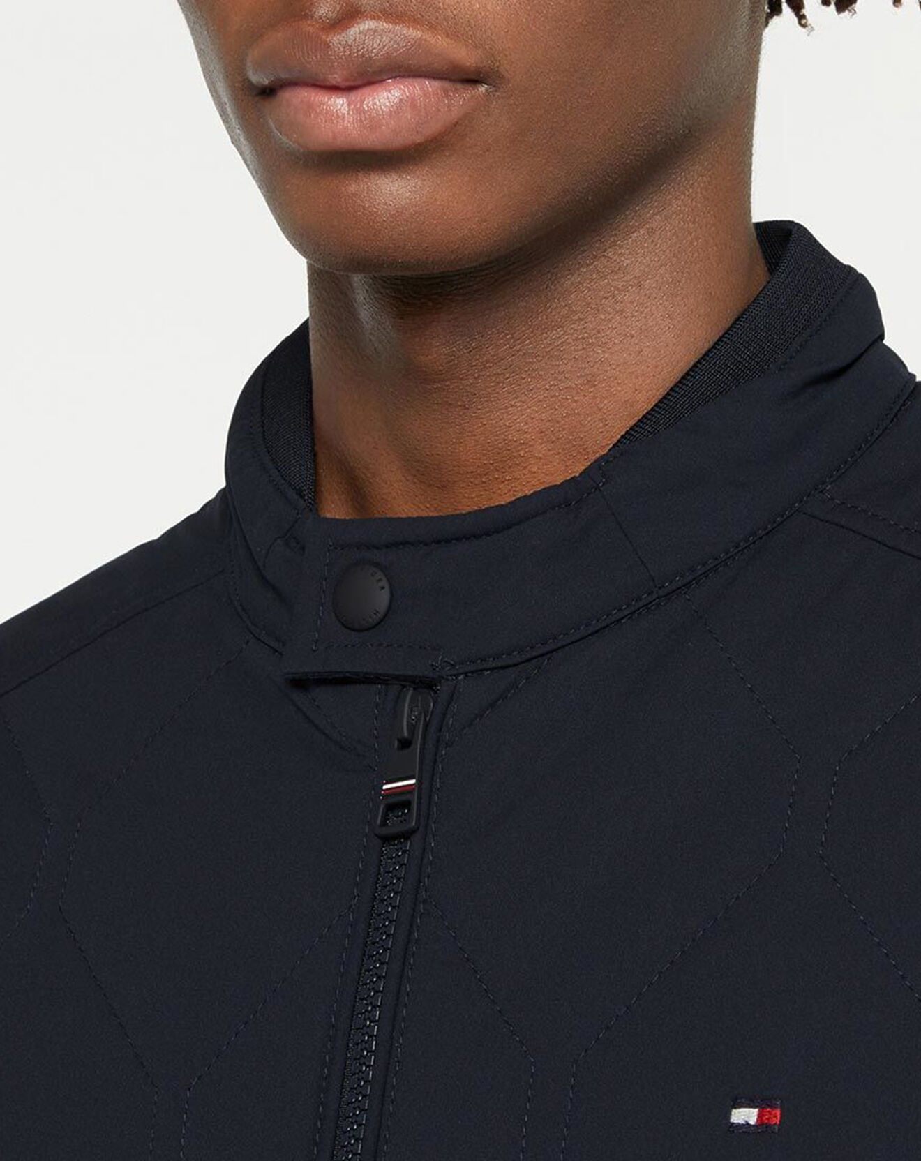 Tommy Hilfiger Bombers Diamond Quilted bleu marine