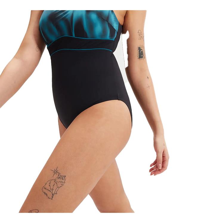 Speedo Women Eco New Contour Eclipse Printed Badpak