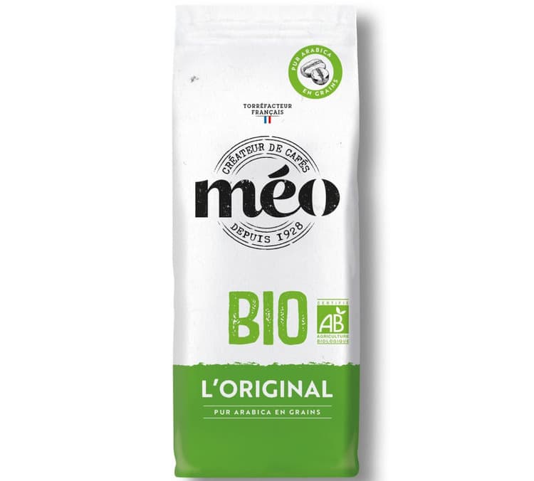 250g Café en grains Bio - Méo Classique