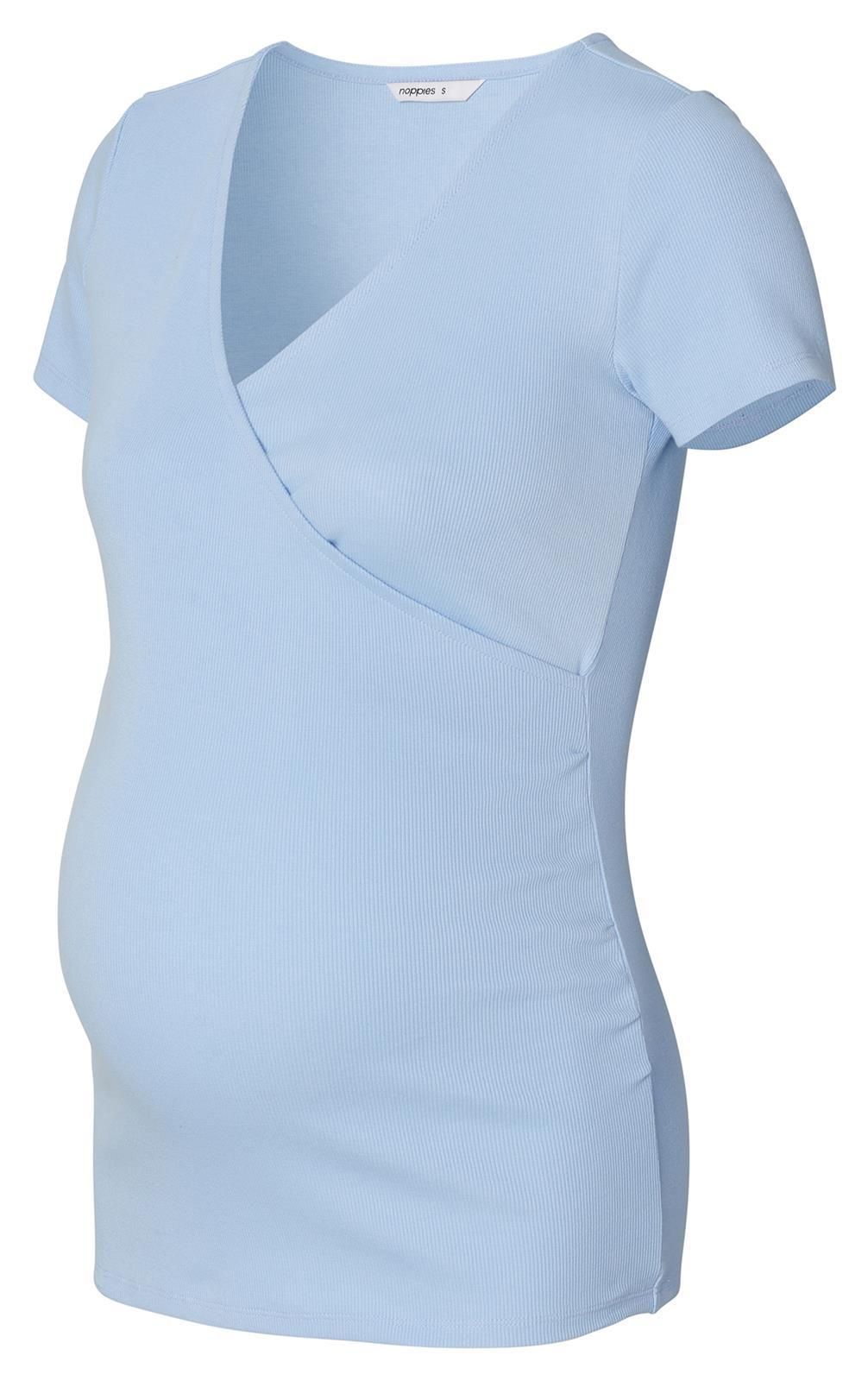 Noppies Maternity Voedings t-shirt Sanson - Light Sky
