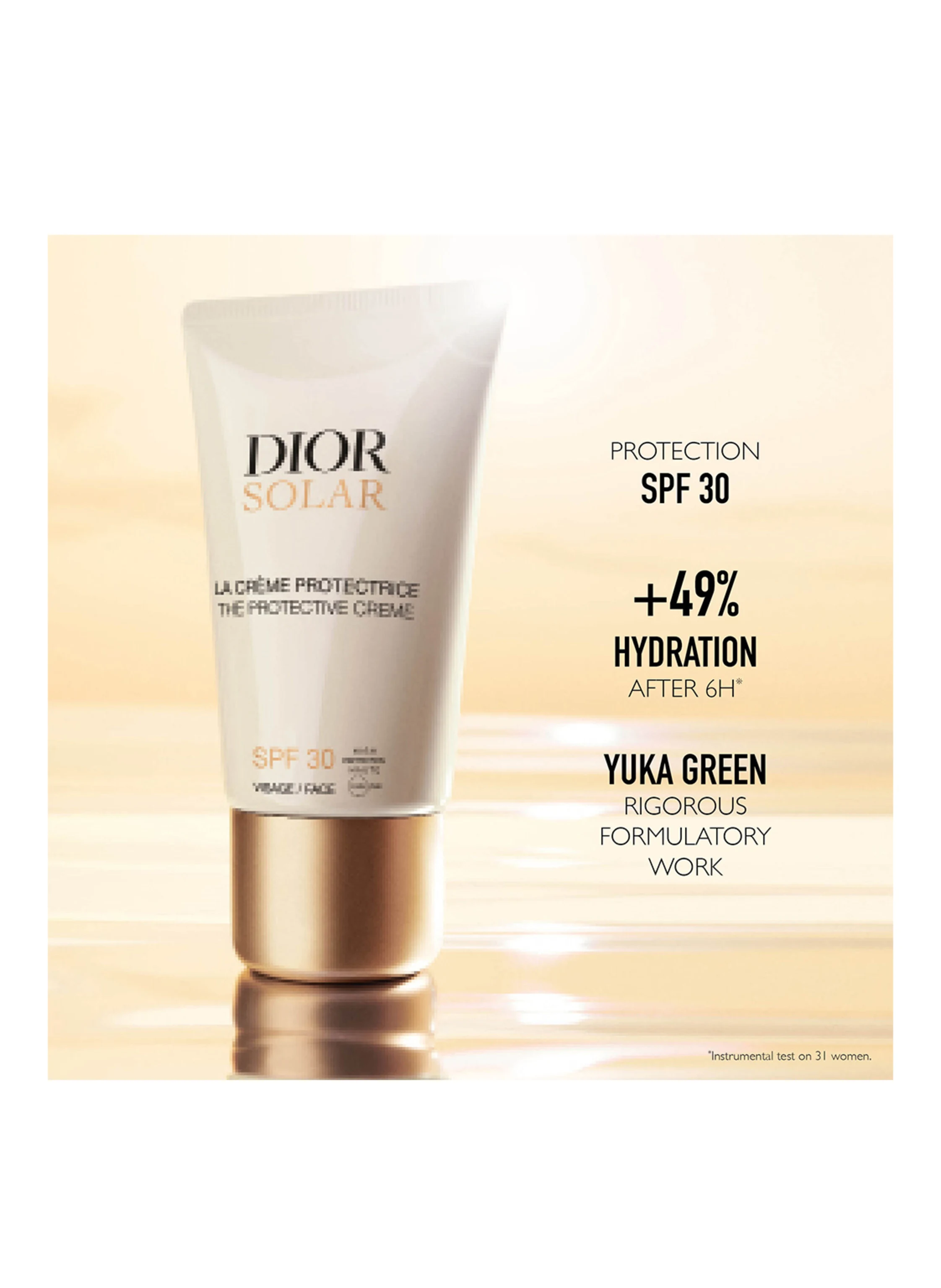 DIOR DIOR SOLAR LA CRÈME PROTECTRICE SPF 30