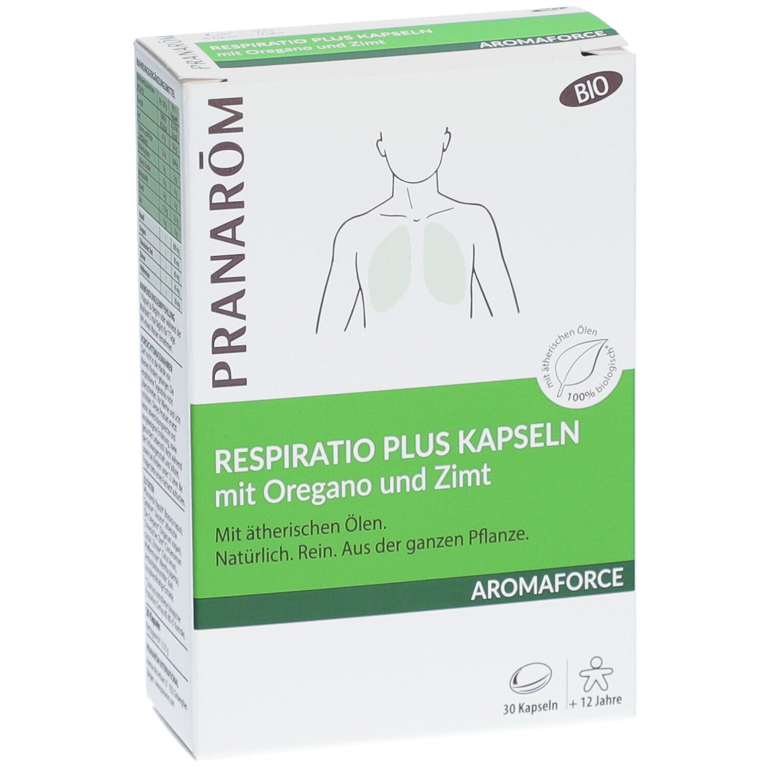 PRANAROM RESPIRATIO PLUS KAPSELN mit Oregano und Zimt