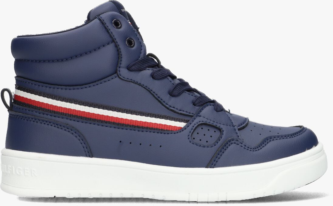 TOMMY HILFIGER blauwe tommy hilfiger hoge sneaker 33113