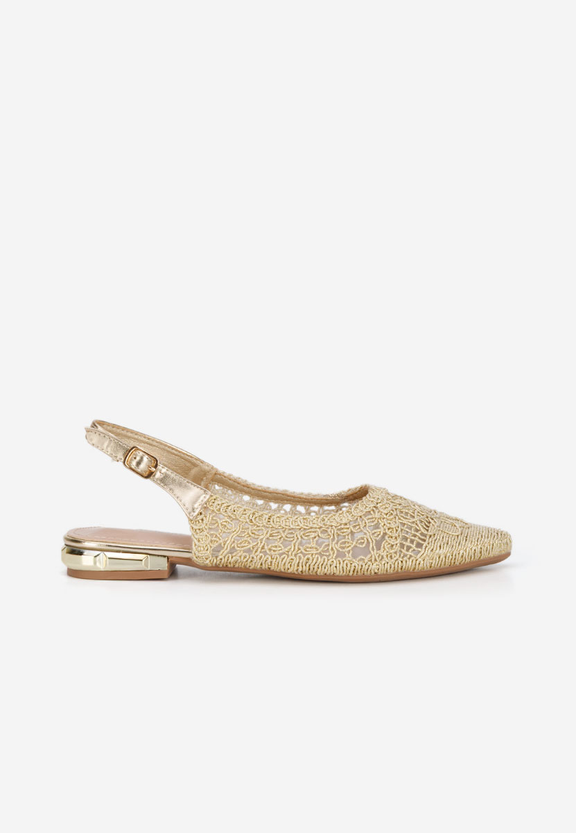 Ballerines femme dorées Kapia