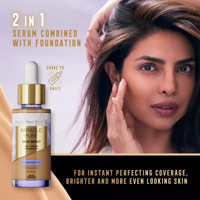 Max Factor Miracle Pure 2in1 Skin Reset Serum Foundation 30 ml - 90-95 Deep