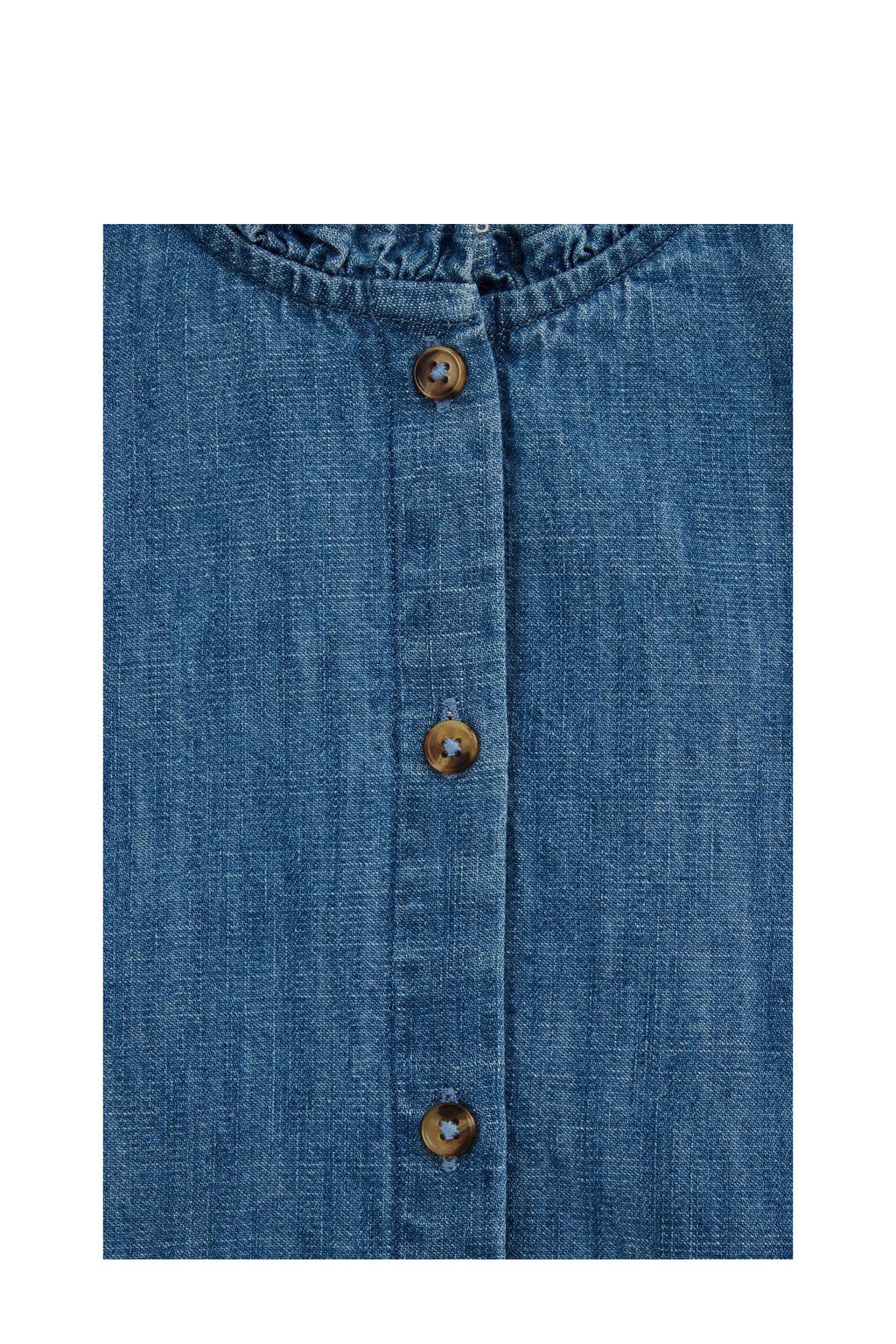 WE Fashion Blue Ridge blouse medium blue denim