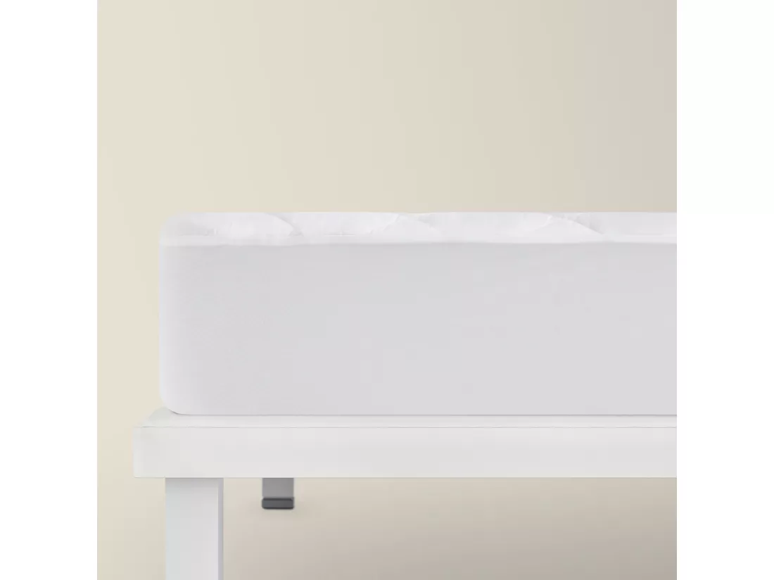 Protège-matelas matelassé respirant et antiallergique
