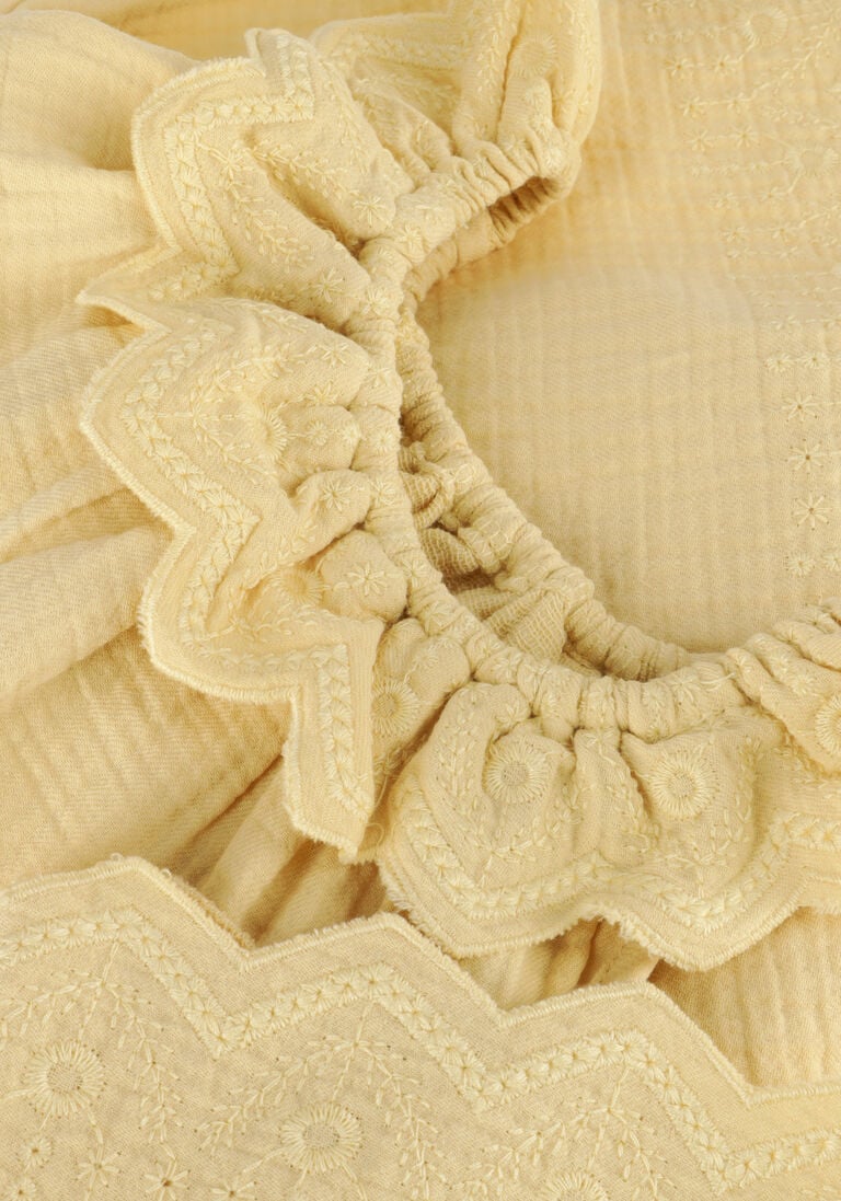 QUINCY MAE beige quincy mae  isla dress lemon