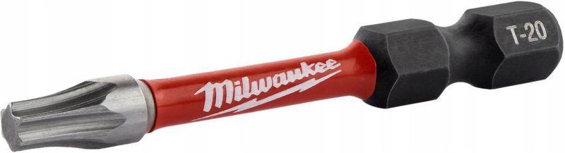 Milwaukee - Schroefbit SHOCKWAVE™ TX20x50mm - 10 Stuks - Staal