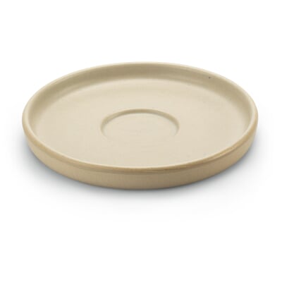 Untertasse zum Espressobecher (2 Stück), Natur-Beige