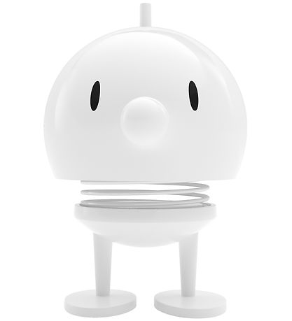 Hoptimist BumBlå - Medium - 10,5 cm - Hvid