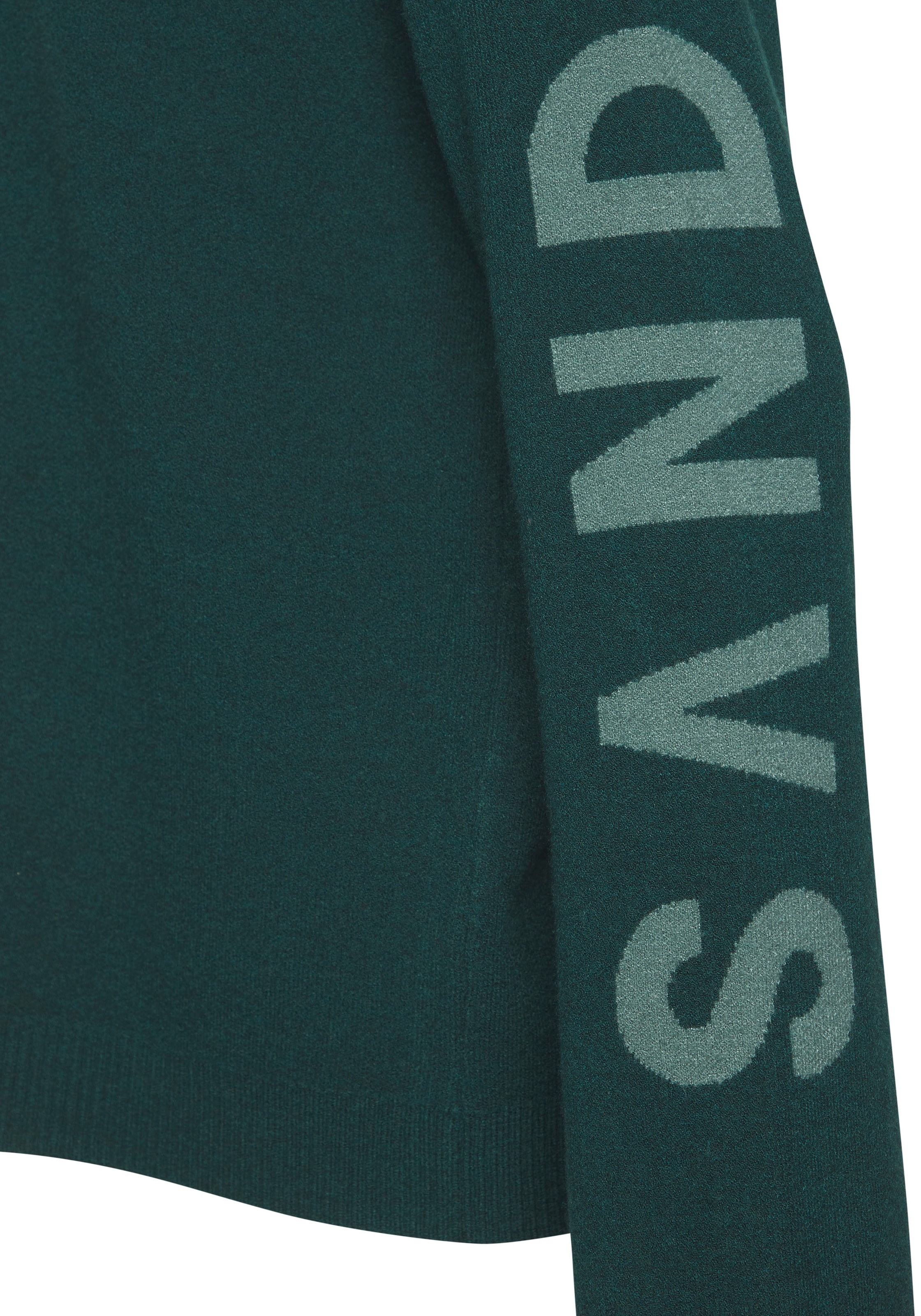 Elbsand Rollkragenpullover , aus hochwertigem Strick mit eingestricktem Logo, Loungewear