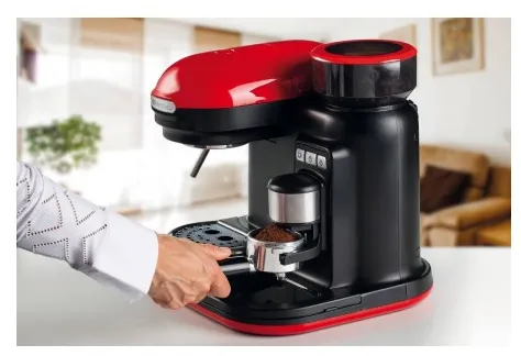 Ariete Moderna 1318 - Kaffemaskine med mælkeskummer - 15 bar