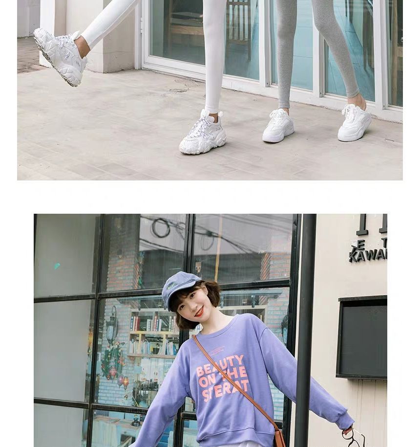 meirology - Hoge taille effen cropped legging