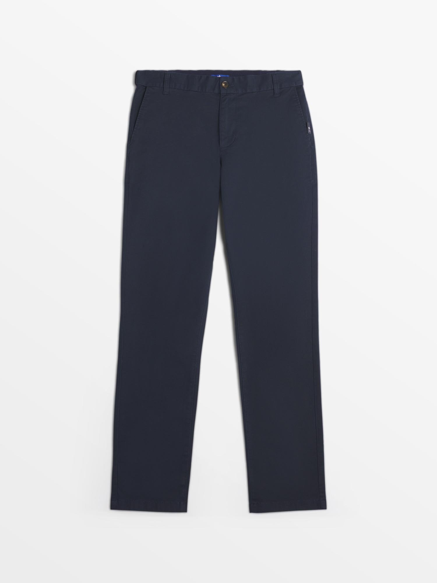 Pantalon Homme Ceinture Elastiquée Marine