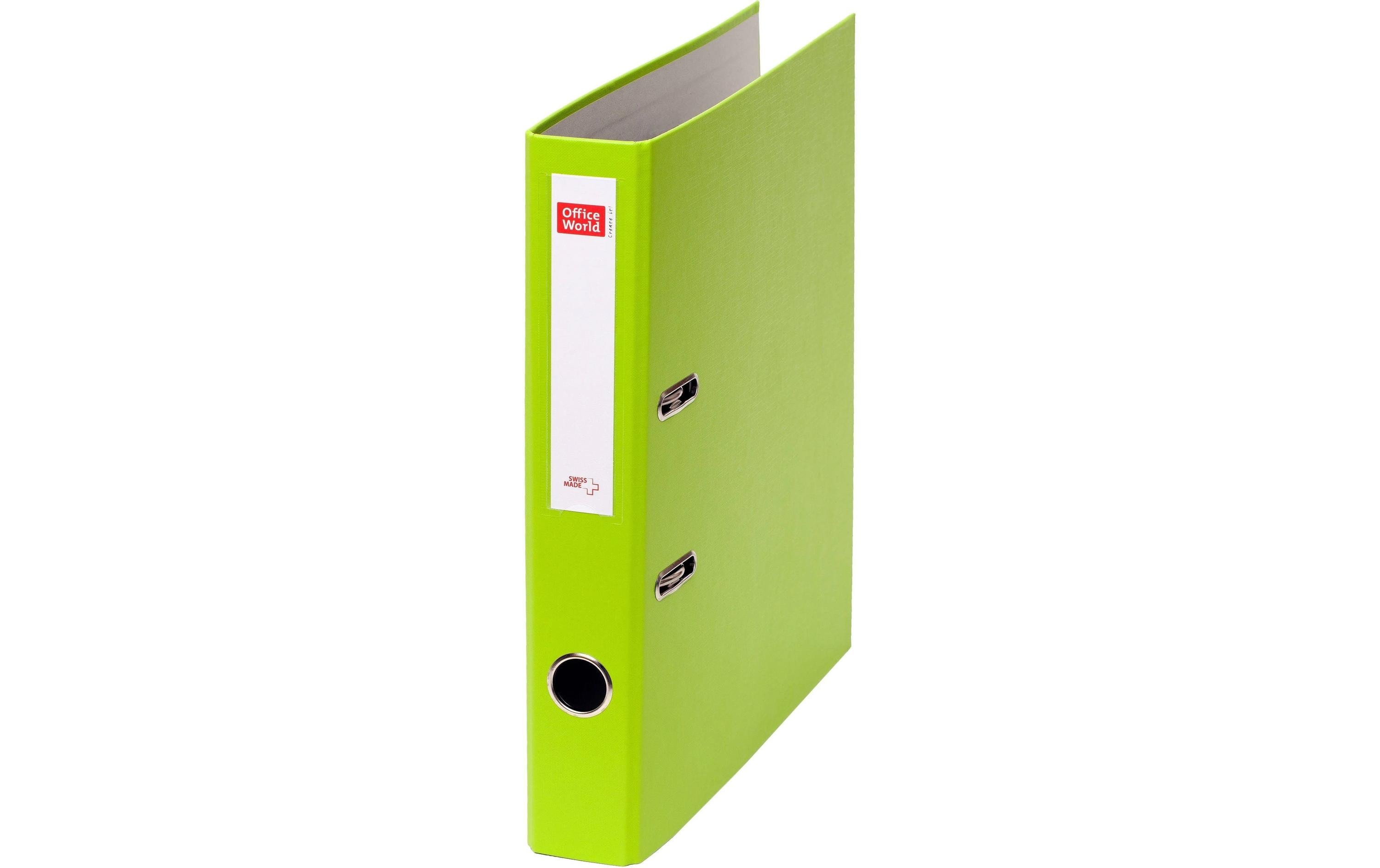 Pro Ordner 4 cm 28.5 cm, HellgrünHellgrüner Ordner, A4-Format