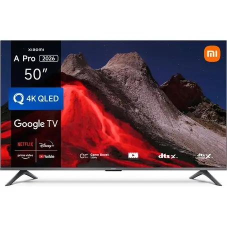 TV LED Xiaomi QLED A Pro 50 125 cm 4K UHD 2026 Gris anthracite