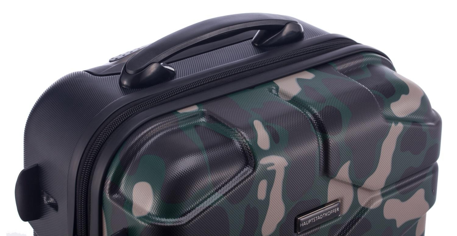 Hauptstadtkoffer Hartschalen-Trolley »X-Kölln, 58 cm, Camouflage« 40 l 4 Rollen Hartschalen-Koffer Handgepäck-Koffer Reisegepäck TSA Schloss