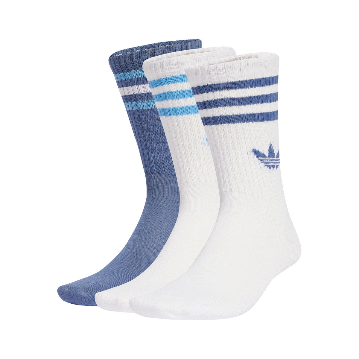 Meias adidas 3S Crew S (3 pares)