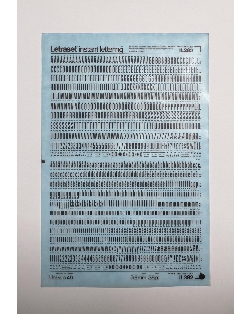 letraset- IL392