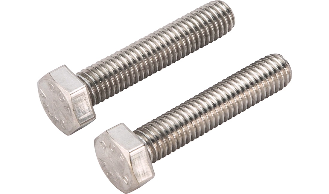 Sætskrue 8x40 a4 din 933-4 2 stk