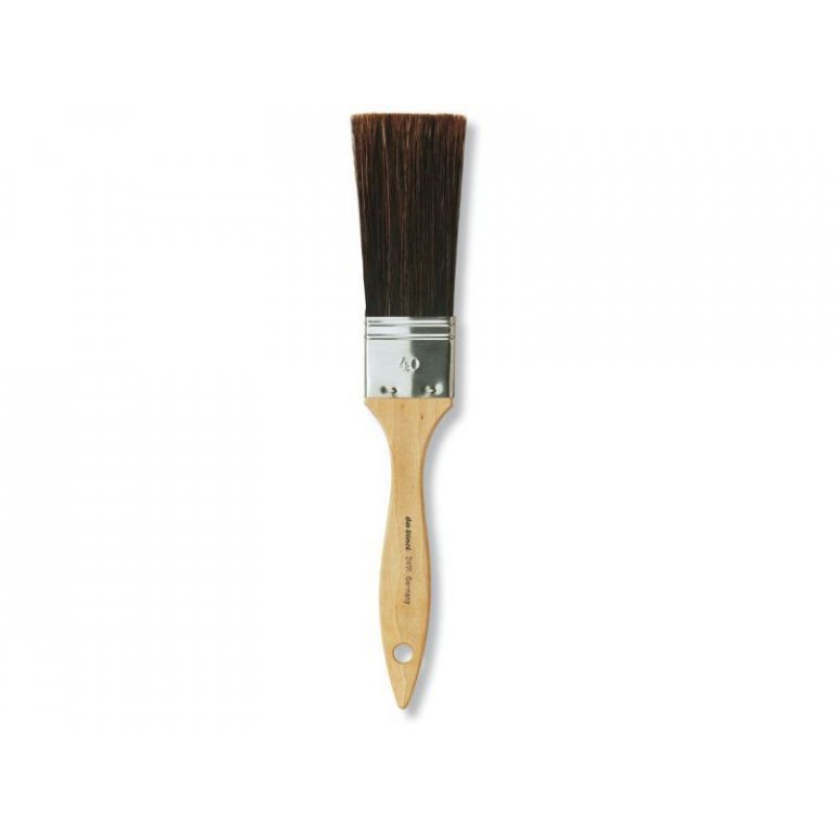 Da Vinci Schlägerpinsel, flach