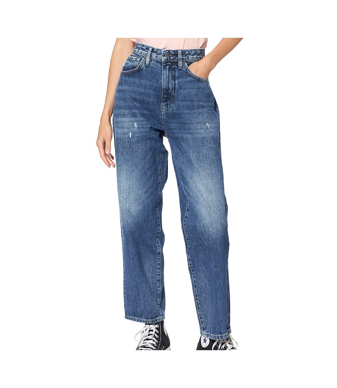 Jean Bleu Femme Superdry Barrel