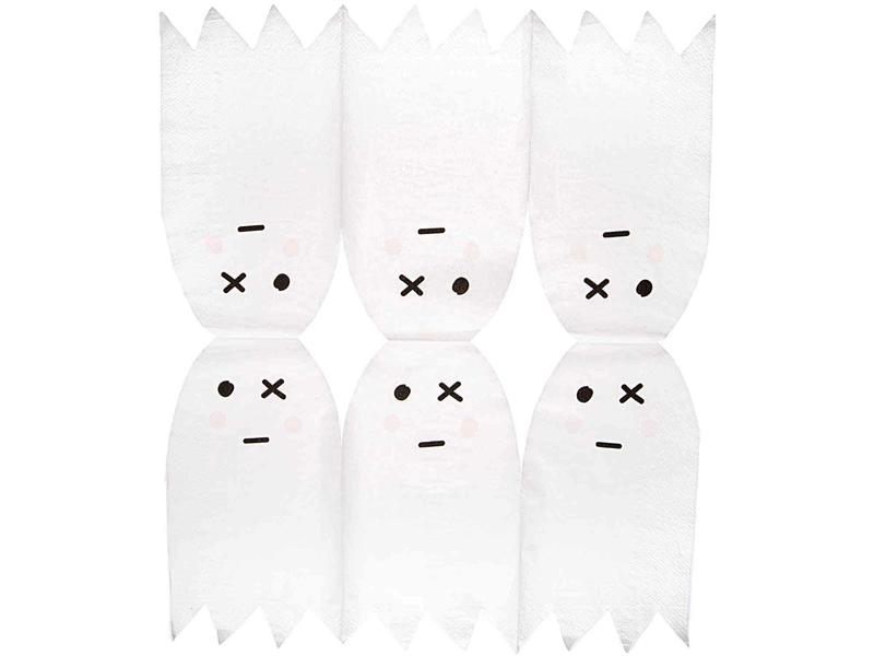 Rico Design Servietten Gespenst 33 x 33 cm, 20 Stk. Party Servietten Gespenst