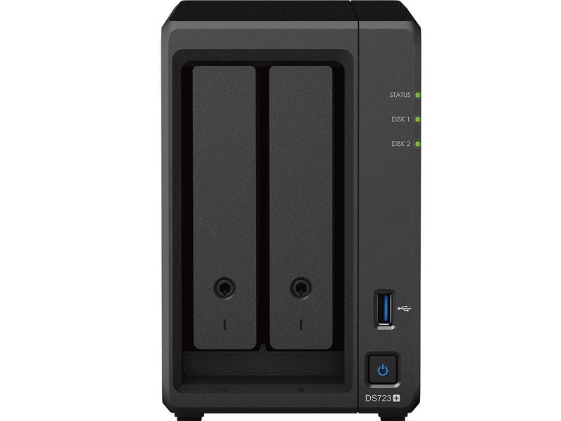 Synology NAS DiskStation DS723  2-bay Synology Plus HDD 12 Leistungsstarker NAS mit zwei Einschüben
