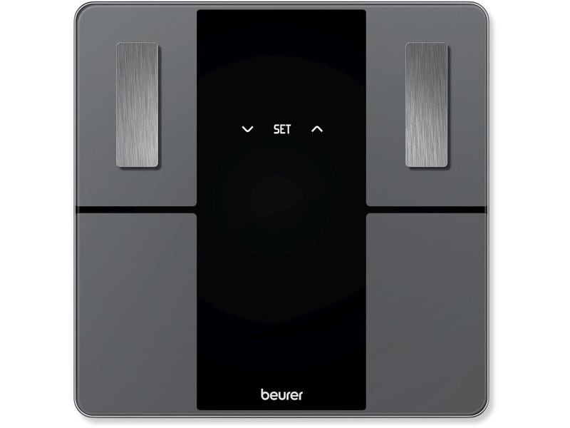 Beurer Körperanalysewaage BF 500 Super Black Edition Diagnosewaage