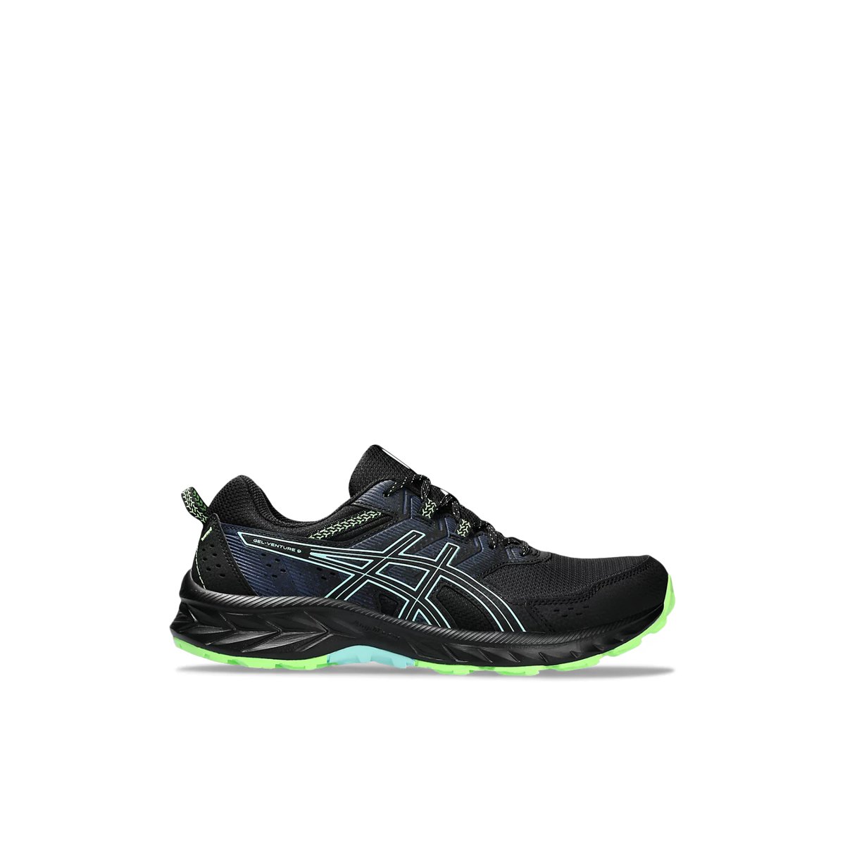 ASICS-Gel_ventur-m-Baskets - Talon plat - Noir/Noir