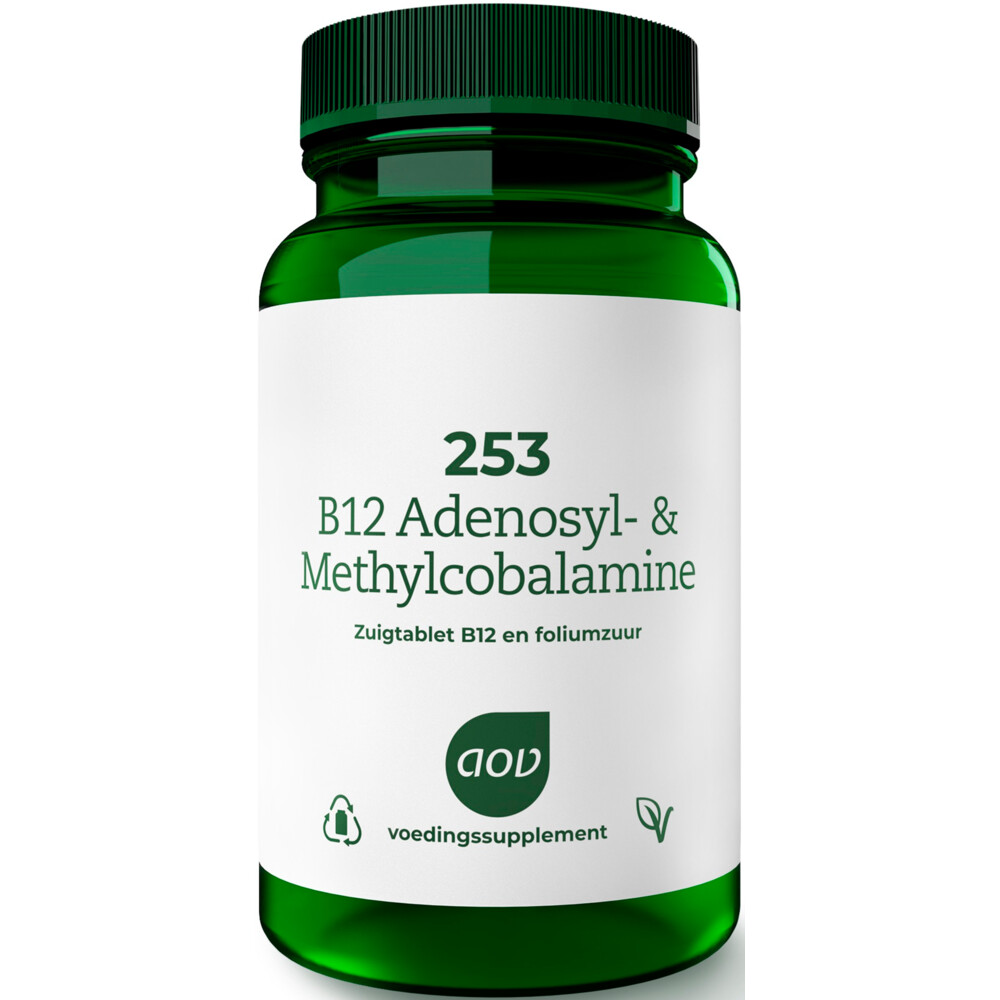 AOV 253 B12 Adenosyl- & Methylcobalamine60 zuigtabletten