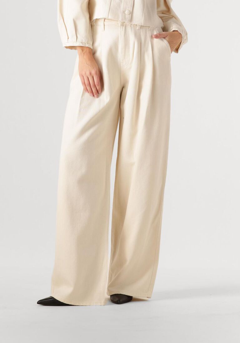 ecru ibana wide jeans pristina sandstone