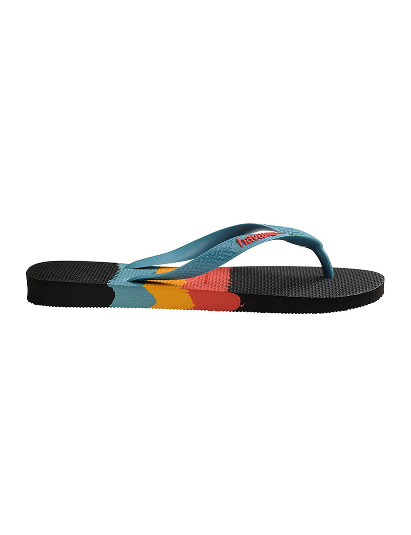 Brazil Tech Black Flip Flops