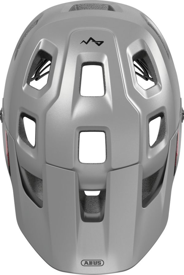 Abus MoDrop Cykelhjelm, Ti Silver