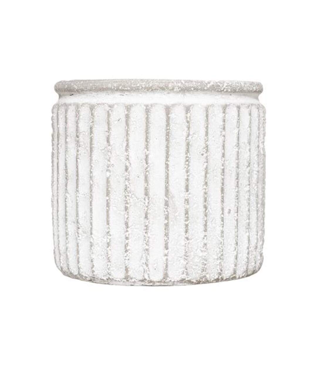 Lot de 2 Pots de Fleurs Déco Wild 19cm Gris