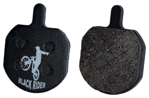 Paires de Plaquettes BLACK RIDER pour HAYES MX2 Semi-Métallique 